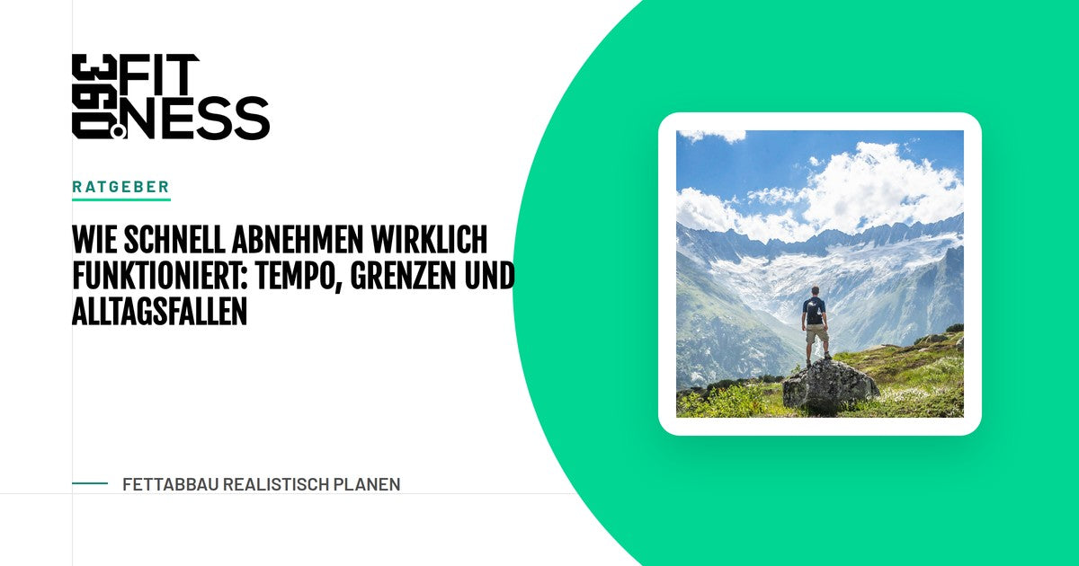 Wie schnell abnehmen wirklich funktioniert: Tempo, Grenzen und Alltagsfallen