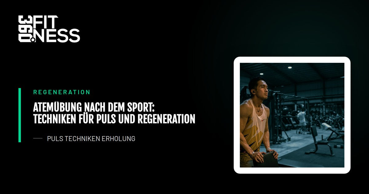 Atemübung nach dem Sport: Techniken für Puls und Regeneration