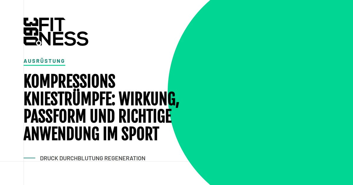 Kompressions Kniestrümpfe: Wirkung, Passform und richtige Anwendung im Sport