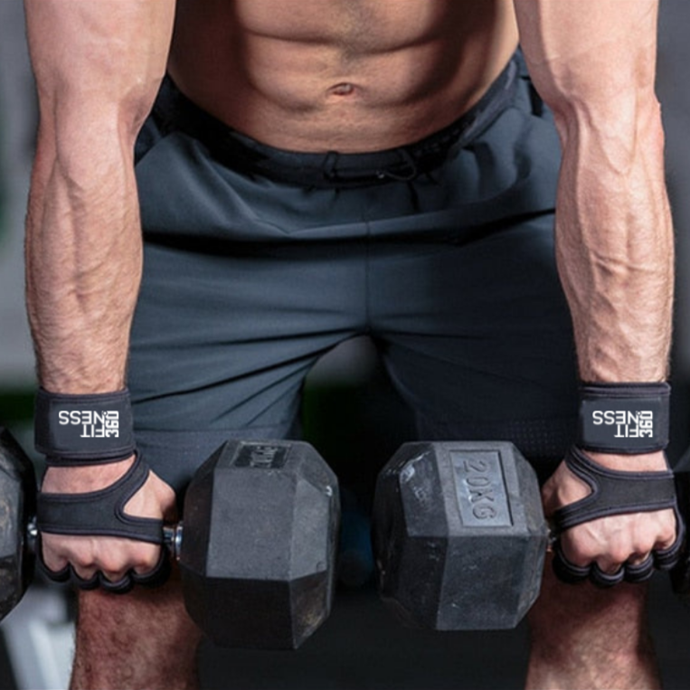 krafttraining handschuhe handgelenk 360° Fitness-Handschuhe mit Handgelenkbandage