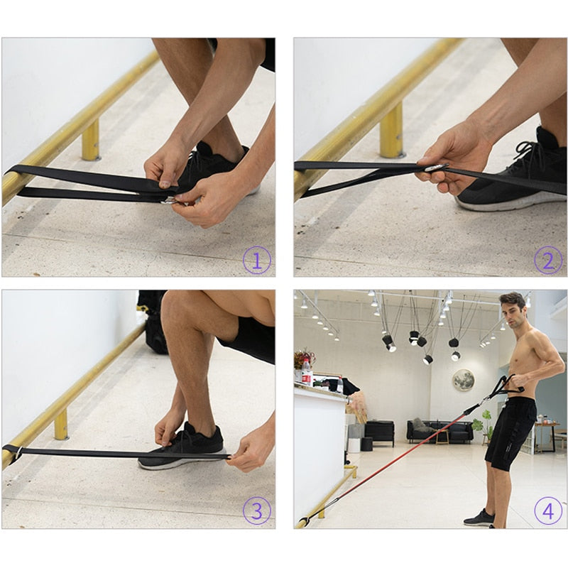 360° Fitness-Bänder (5 Kg - 23 Kg)